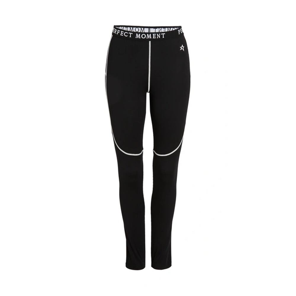 Perfect Moment Polartec Thermal Ski‎ Leggings Black Size Large Winter Base Layer - Picture 9 of 9